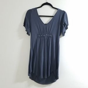 Silence + Noise Tunic Top